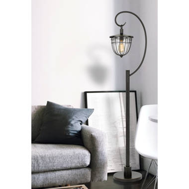 Hanging lantern deals floor lamp